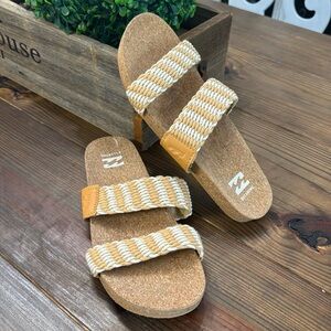 Billabong cork bottom shoes